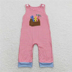 Tool box gingham romper