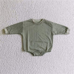 Green sweater Romper- affermations