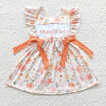 Mamas Girl Embroidered Dress